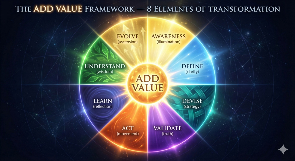 The ADD VALUE Framework - 8 Elements of Transformation